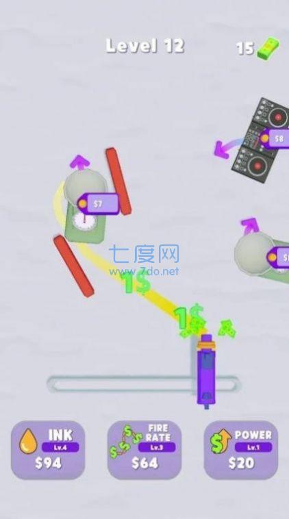绘画和购买游戏