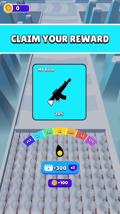 人群竞赛奔跑与枪战3D游戏安卓版  v3.3.2