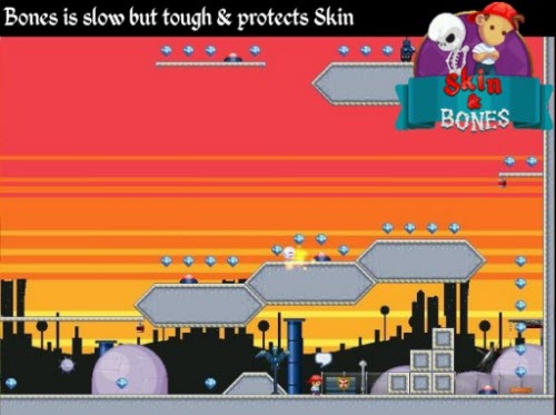 皮肤与骷髅(射击闯关)