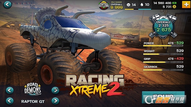 Racing Xtreme 2(极限竞速2) v1.00 无限金币