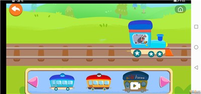 兔小萌积木小火车