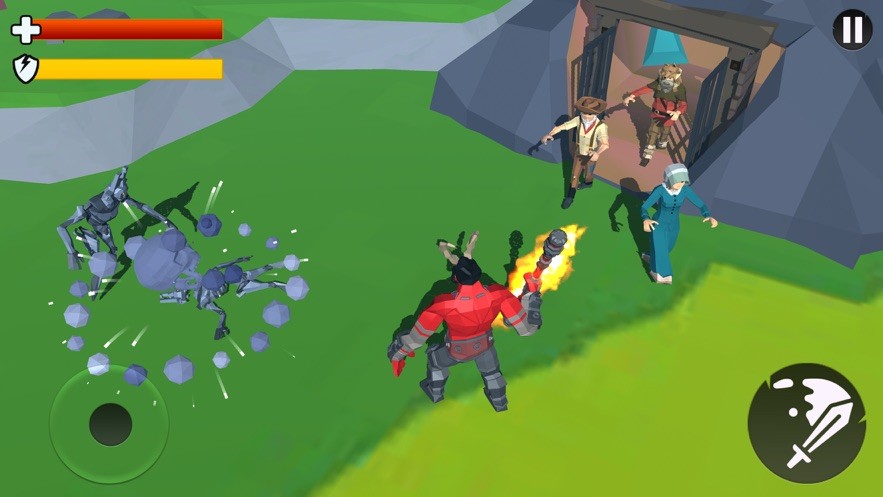 不可思议的红色超级英雄战士  V 1.0