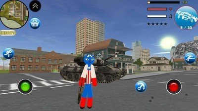 火柴人美国队长英雄 版本:v1.3