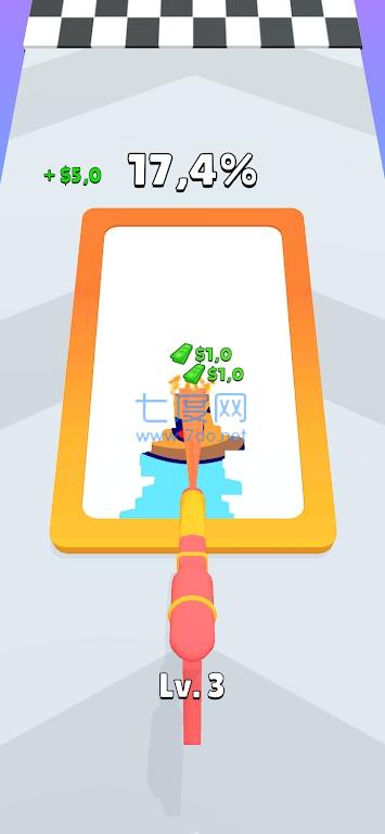 收集绘画跑游戏