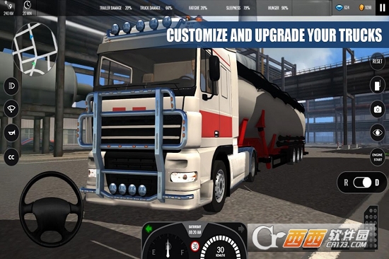 欧洲卡车模拟专业版游戏截图3