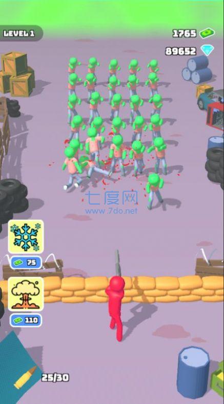 僵尸时刻射击比赛游戏