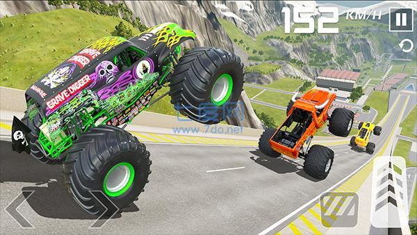 怪物卡车驾驶MonsterTruckSmart CarGame