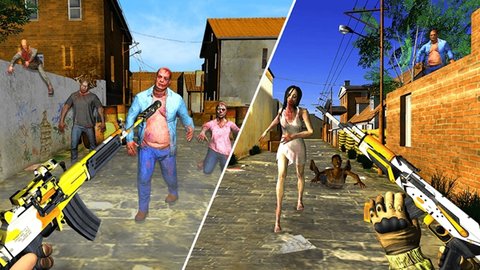 僵尸生存疯狂射手 v1