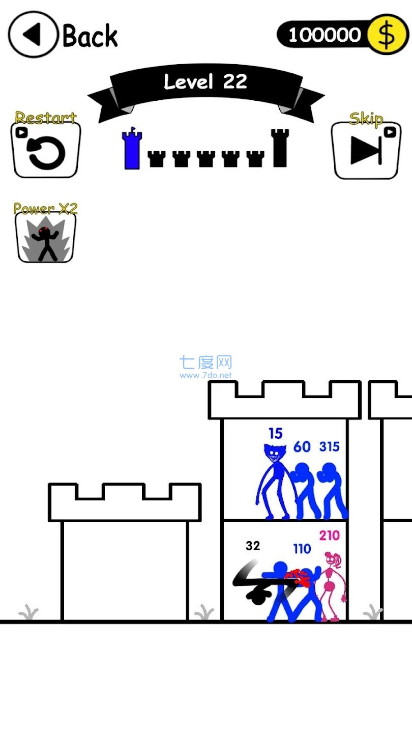 火柴英雄战争塔防游戏 v1.0.0