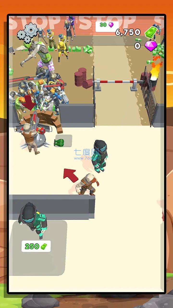 击退僵尸3d游戏