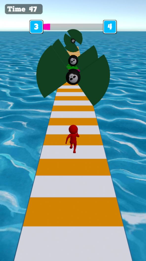 摸摸鱼有趣的跑酷3D小游戏安卓版 