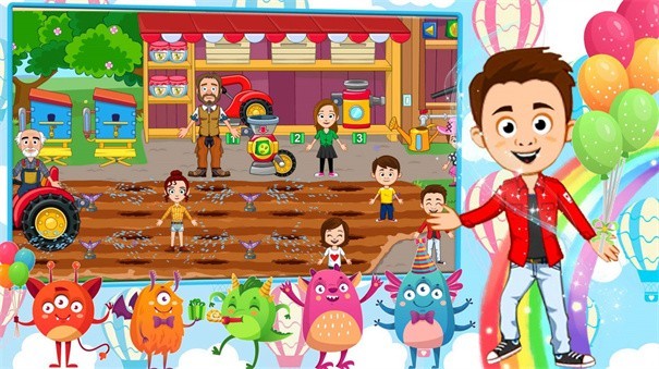 米加樱花校园小镇  v1.0