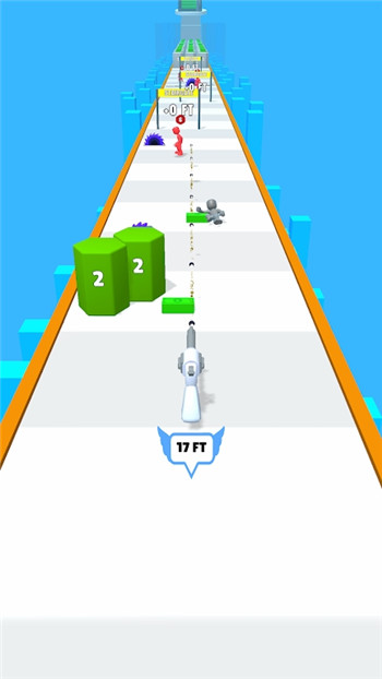 楼梯道路冲刺跑Stairway Run