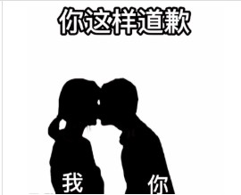 下次我们吵架了你这样道歉我们就这样和好图片 1.0