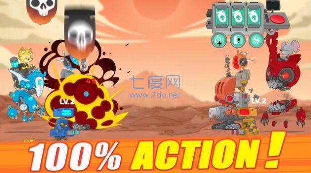 机器人战士史诗战斗游戏