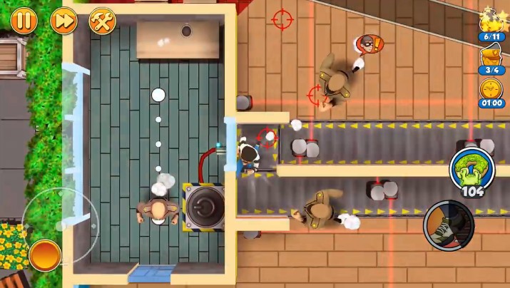 Robbery Bob2免费金币道具汉化中文版下载（神偷鲍勃2）  v5.0.4