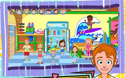 托卡迷你小镇海滩