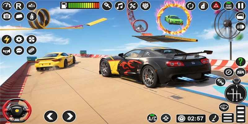 疯狂的汽车特技大师Stunt CarDrivingSimulator
