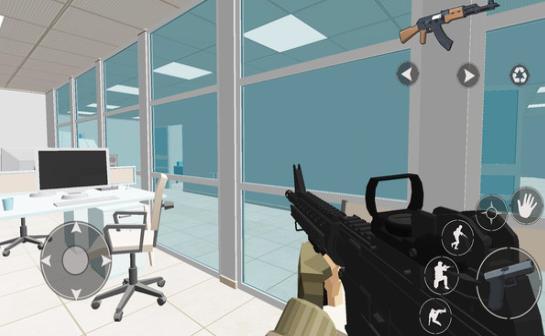 僵尸战场像素枪战