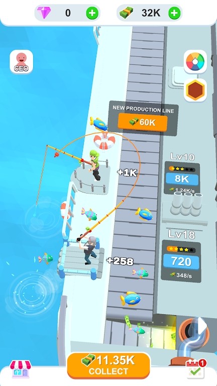 闲散的海上捕鱼  v1.0.0