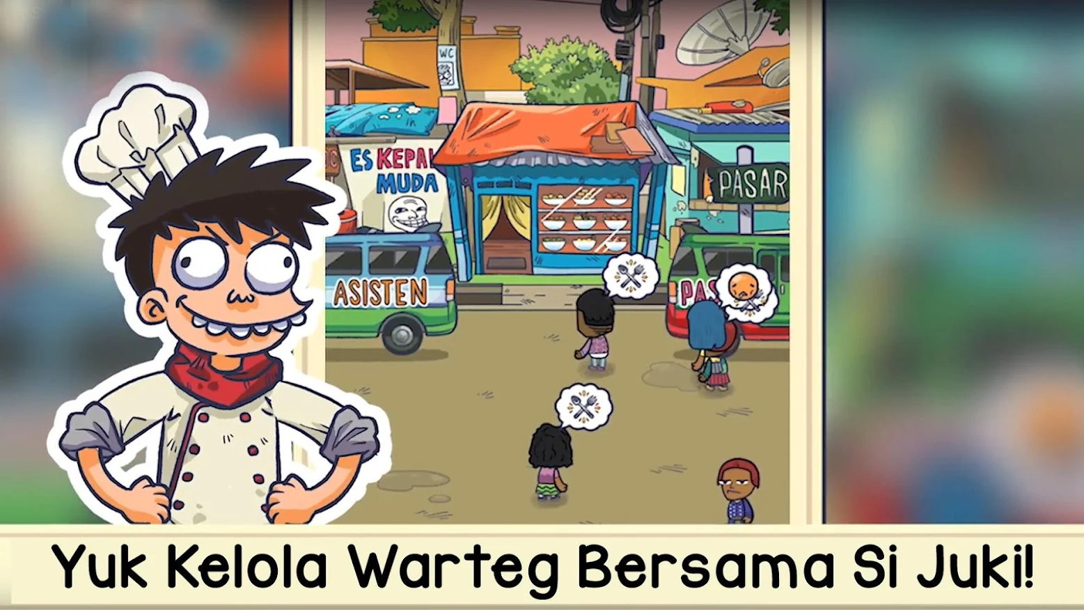 烹饪印度餐厅游戏安卓中文版（Si Juki Warteg Mania）  v3.3.1