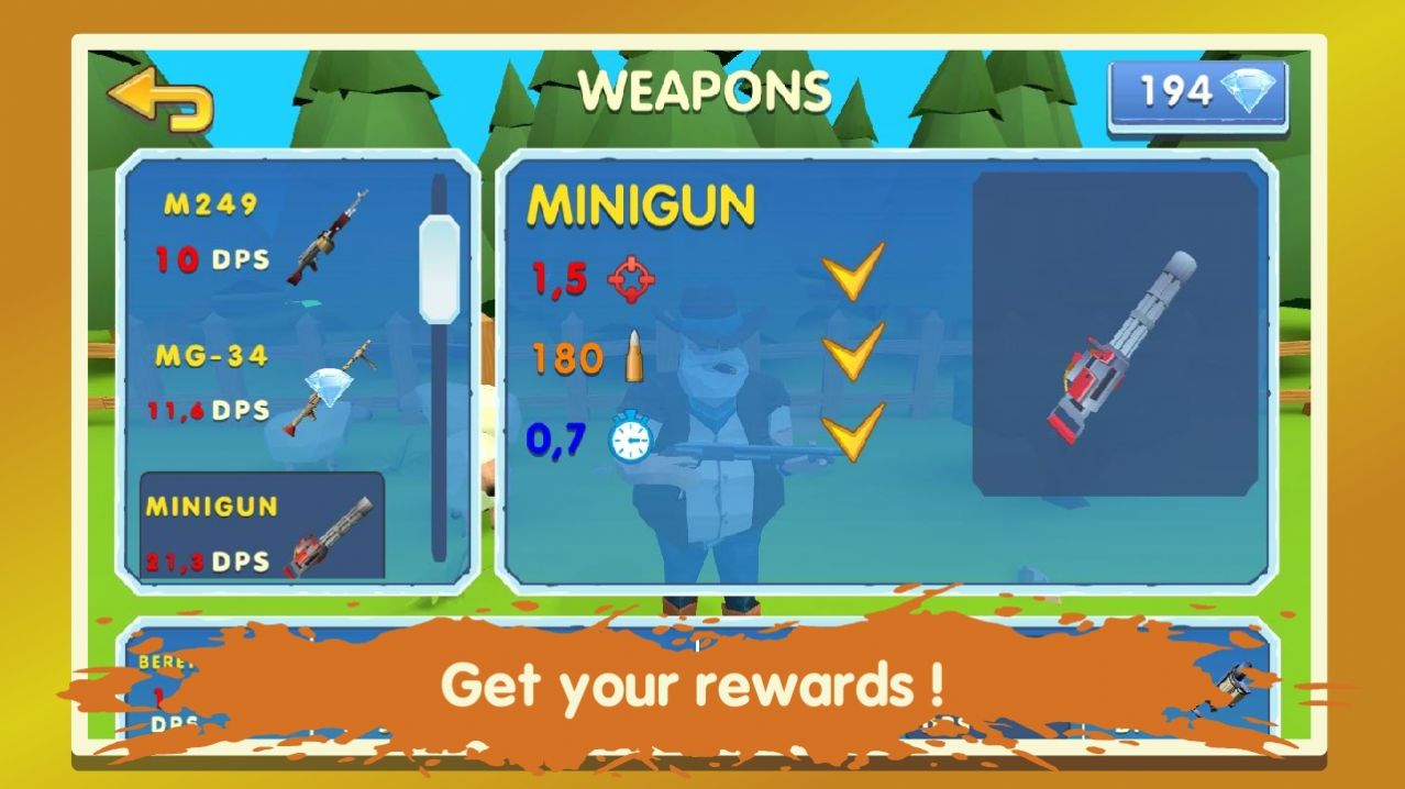 两个家伙与僵尸3D游戏安卓中文版图片2