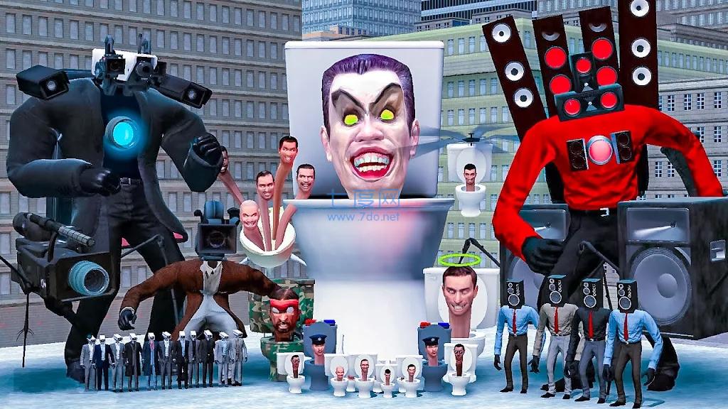 马桶人融合战争FusionWar SkibidyvsKamera