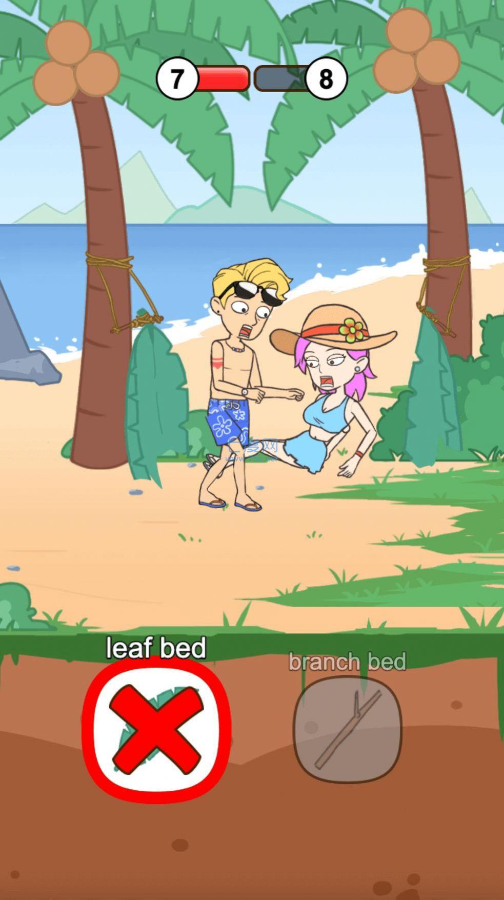 情侣的荒岛生活游戏 v1.0