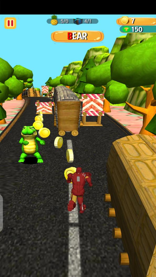 钢铁侠地铁跑酷 v0.1