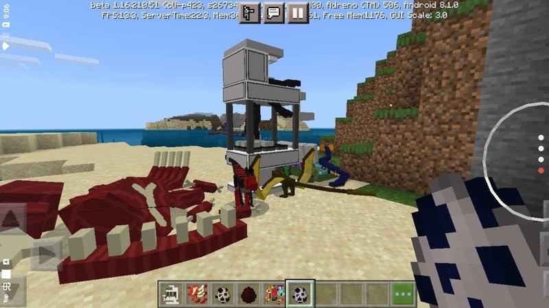 我的世界方舟生存进化模组手机版