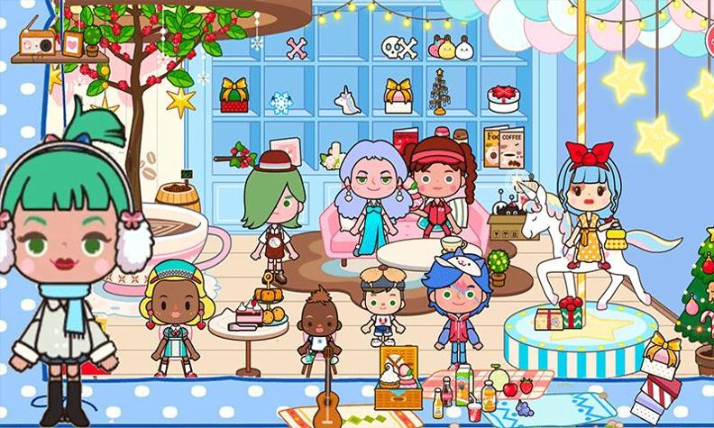 迷你校园积木玩具