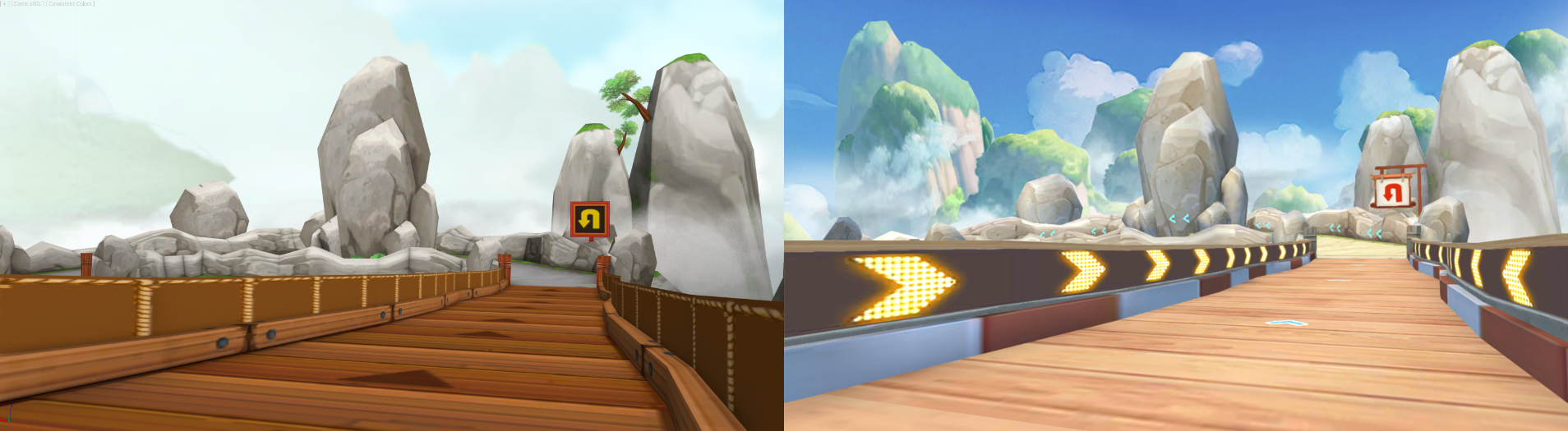 《跑跑卡丁车官方竞速版》赛道美术制作揭秘 画质全面升级,经典内核的次世代革新