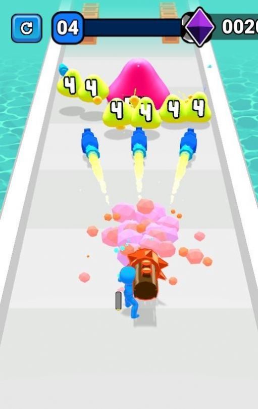 小钢炮大战史莱姆游戏官方版(Divide and Conquer)图片1