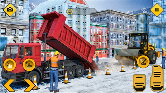 Toon Excavator Simulator(香椿挖掘机施工) 1.0.1 安卓版