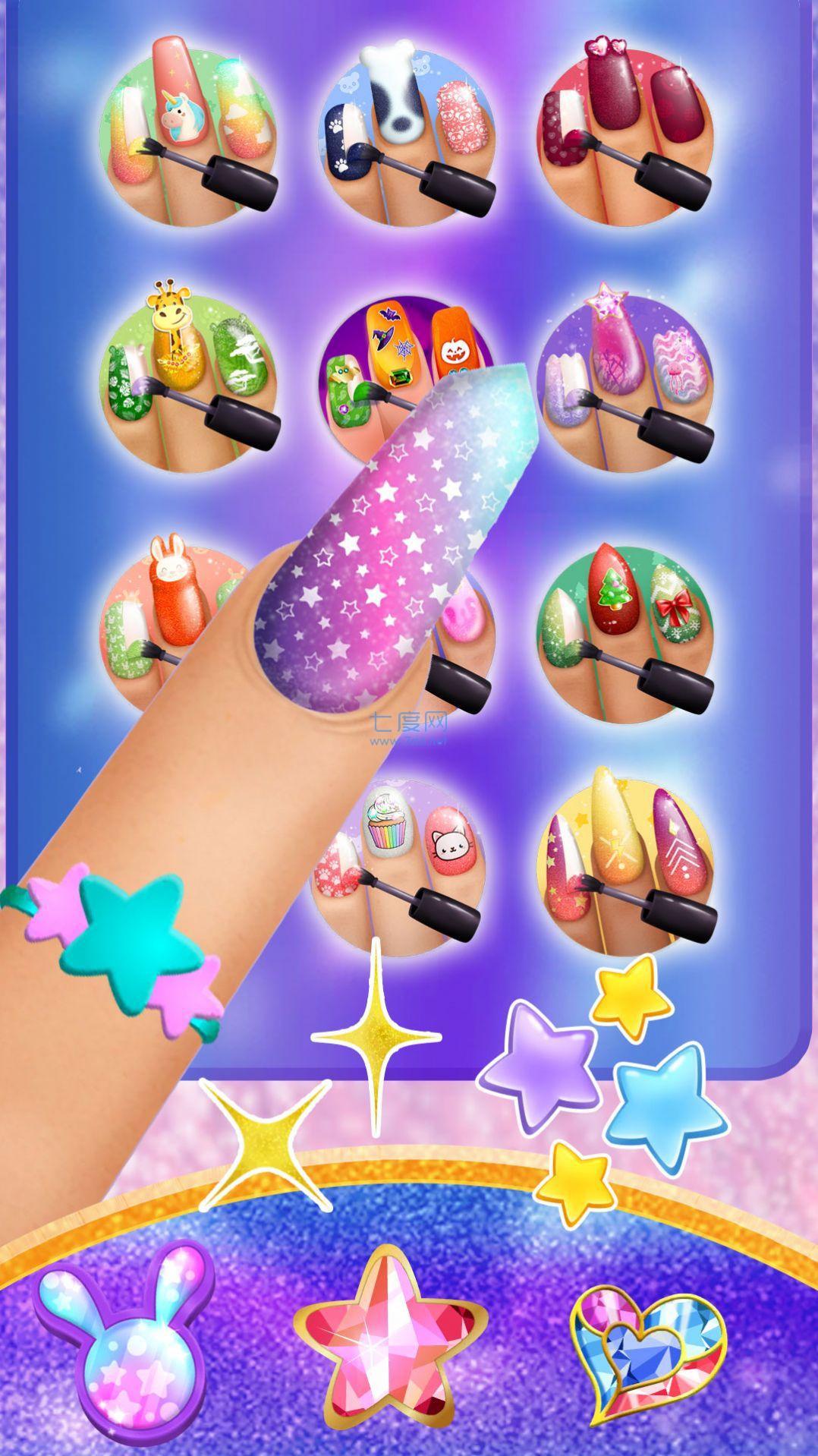 梦幻公主美甲屋游戏