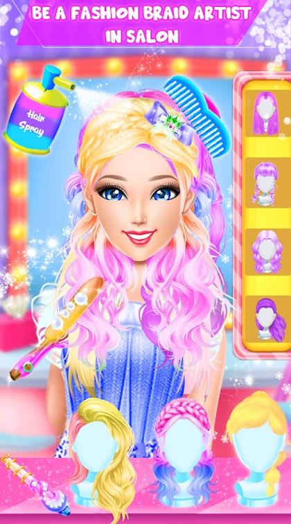 辫子发型艺术家沙龙 v1.0