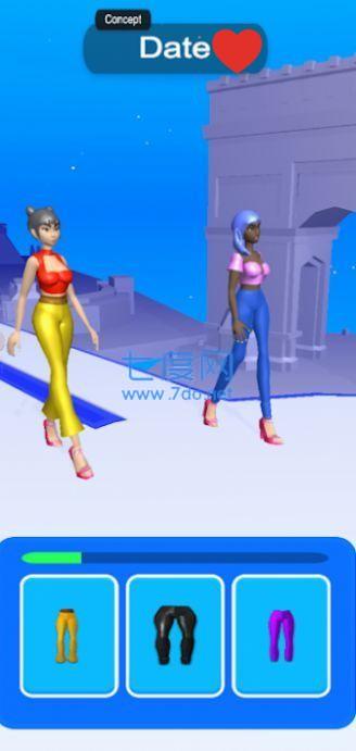 行走时尚之战游戏