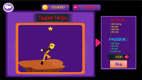 火柴人火影忍者2(Stickman Ninja 2) v1.1.3