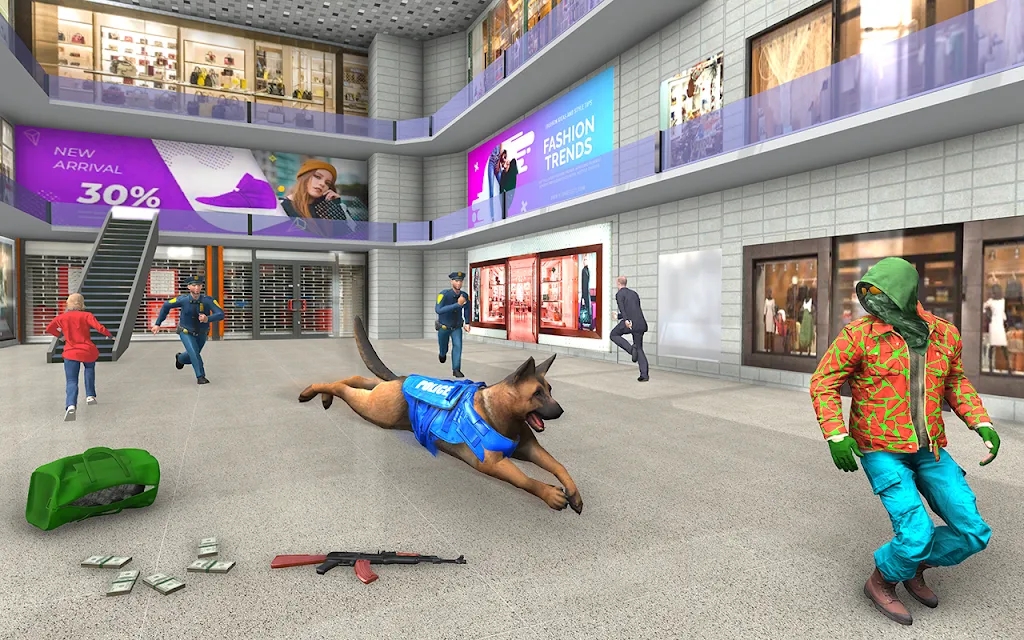 美国警犬模拟游戏安卓中文版（US Police Dog Sim Games）  v3.2.2