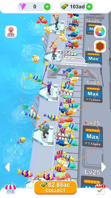 闲散的海上捕鱼  v1.0.0