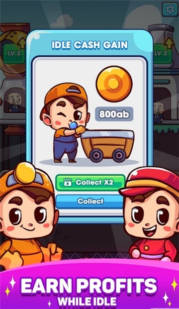 Idle Gold Miner(我挖矿贼6) 1.2.8 安卓版
