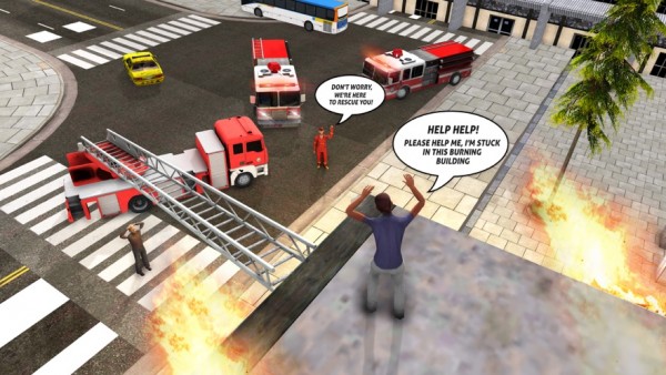 消防车城市救援 v1.0