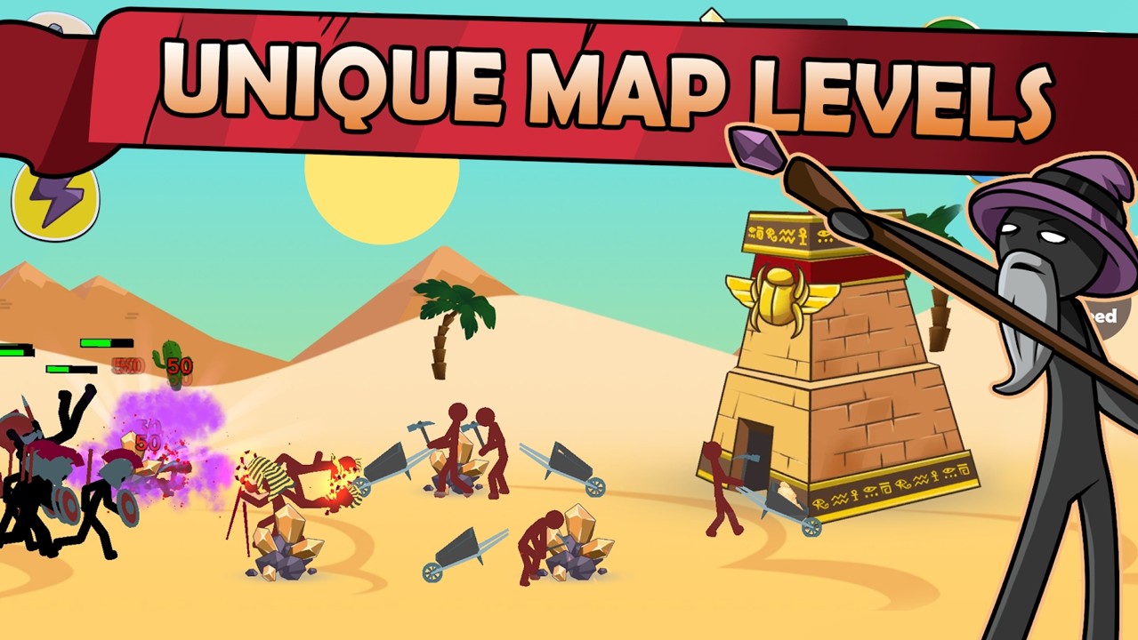 火柴人战争传奇免费钻石最新版  v4.5.2