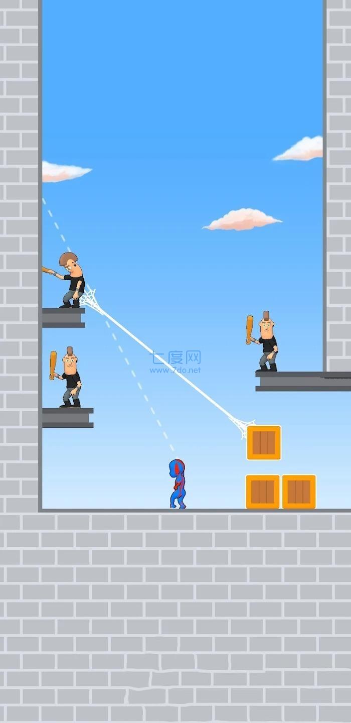 蛛丝拉扯战游戏 0.2