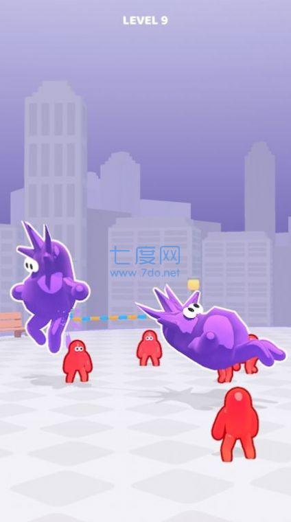 合并绳索游戏