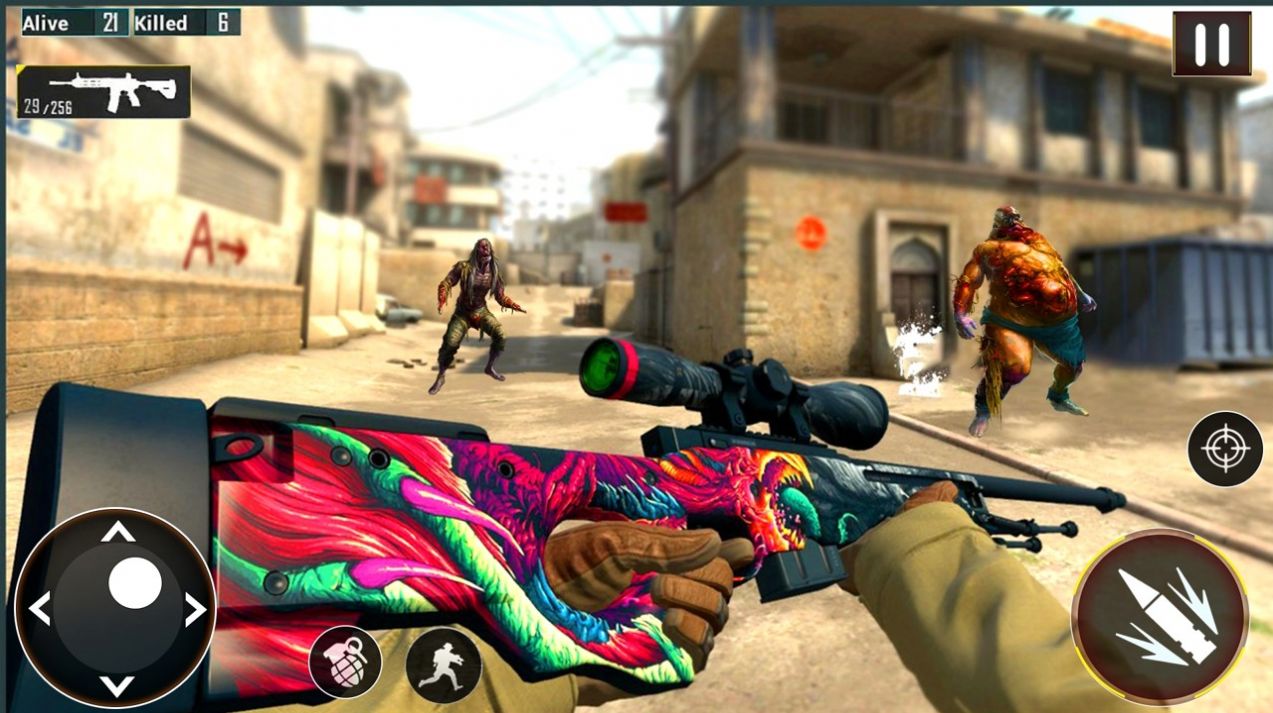 城市僵尸生存狙击射击 v1.0