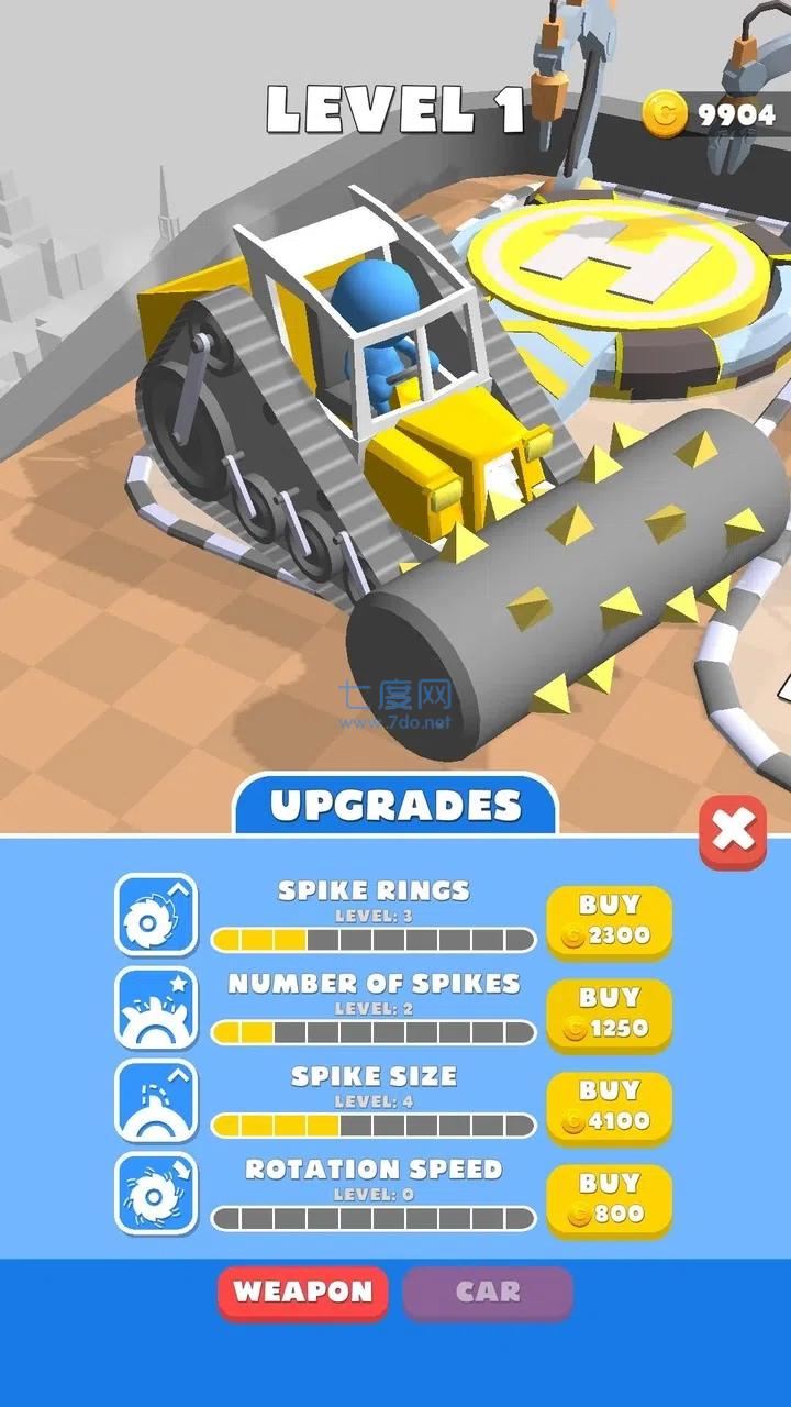 僵尸压路机 v1.0.0