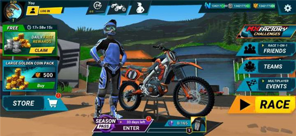 疯狂技能越野摩托车3破解版 v1.7.1