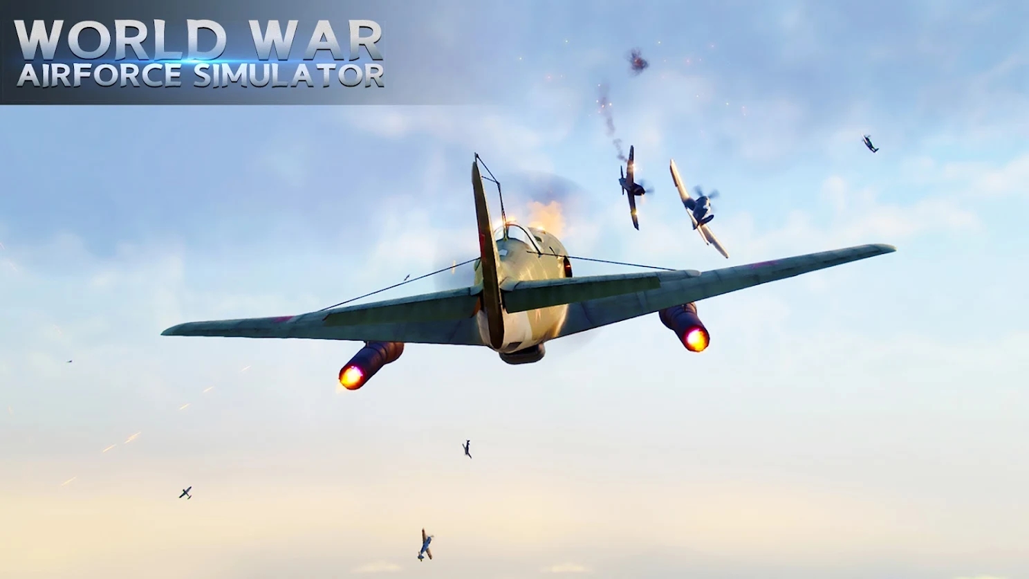 二战空军模拟器游戏中文版（World war Airforce simulator）  v4.0.1