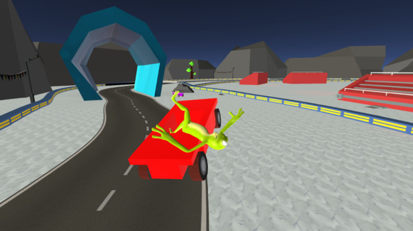 沙雕青蛙坐车 v1